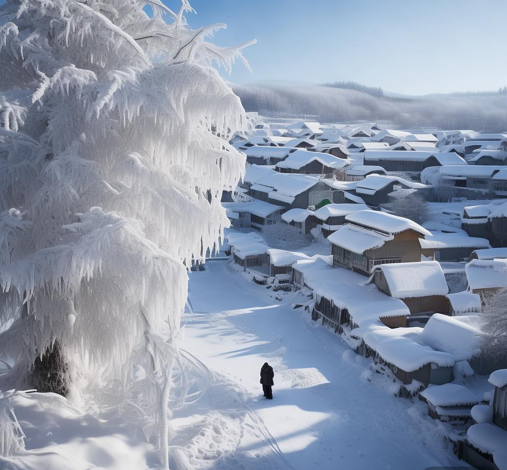 中国最冷小镇-39℃速冻模式